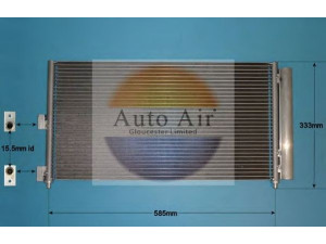 AUTO AIR GLOUCESTER 16-1104 kondensatorius, oro kondicionierius 
 Oro kondicionavimas -> Kondensatorius
46820833, 51732993, 51802116