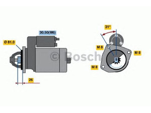 BOSCH 0 001 223 013 starteris 
 Elektros įranga -> Starterio sistema -> Starteris
5802 Z0, 1516685R, 1329201080, 1349920080