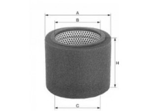 UNIFLUX FILTERS XA401 oro filtras 
 Filtrai -> Oro filtras
144576, 1445 76, 77 01 018 607