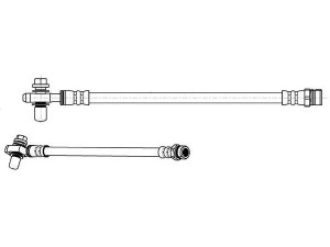 CEF 512759 stabdžių žarnelė 
 Stabdžių sistema -> Stabdžių žarnelės
5N0611775A, 5N0611775, 5N0611775A