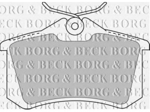 BORG & BECK BBP1512 stabdžių trinkelių rinkinys, diskinis stabdys 
 Techninės priežiūros dalys -> Papildomas remontas
191698451A, 1H0 615 415D, 1H0615405