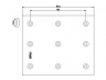 stabdžių antdėklo rinkinys, būgninis stabdys