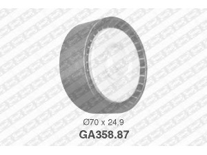 SNR GA358.87 kreipiantysis skriemulys, V formos rumbuotas diržas 
 Diržinė pavara -> V formos rumbuotas diržas/komplektas -> Laisvasis/kreipiamasis skriemulys
6453-KH, 6453-SQ, 500346226, 504106751