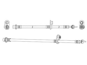CEF 512800 stabdžių žarnelė 
 Stabdžių sistema -> Stabdžių žarnelės
9094702C35, 9094702C36, 9094702J38