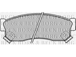 BORG & BECK BBP1244 stabdžių trinkelių rinkinys, diskinis stabdys 
 Techninės priežiūros dalys -> Papildomas remontas
4106001A90, 4106011A93, 4106013A25