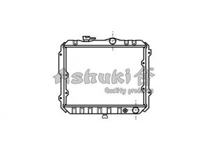ASHUKI C554-01 radiatorius, variklio aušinimas 
 Aušinimo sistema -> Radiatorius/alyvos aušintuvas -> Radiatorius/dalys
MB-222073, MB222073