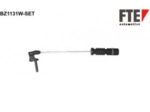 FTE BZ1131W-SET įspėjimo kontaktas, stabdžių trinkelių susidėvėjimas 
 Stabdžių sistema -> Susidėvėjimo indikatorius, stabdžių trinkelės
163 540 15 17, 163 540 17 17