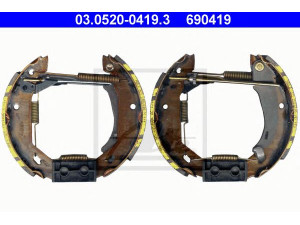 ATE 03.0520-0419.3 stabdžių trinkelių komplektas 
 Techninės priežiūros dalys -> Papildomas remontas
4241 7F