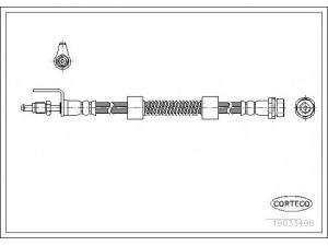 CORTECO 19033498 stabdžių žarnelė 
 Stabdžių sistema -> Stabdžių žarnelės
4370932, 4447381