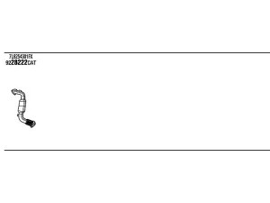 FONOS ADH26563 išmetimo sistema 
 Išmetimo sistema -> Išmetimo sistema, visa