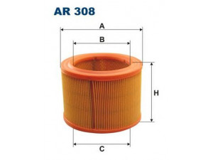 FILTRON AR308 oro filtras 
 Techninės priežiūros dalys -> Techninės priežiūros intervalai
1444G1, 1444WH, 1444G0, 1444WH