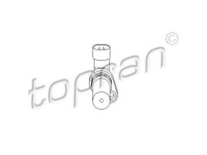 TOPRAN 207 066 RPM jutiklis, variklio valdymas 
 Kibirkšties / kaitinamasis uždegimas -> Impulsų generatorius
73502752, 1920 SQ, 73502752, 1 547 993