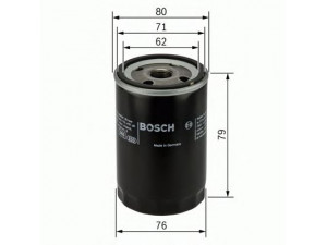 BOSCH 0 451 102 056 alyvos filtras 
 Filtrai -> Alyvos filtras
105508, G5003968, GFE 166, GFE 170