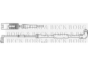 BORG & BECK BWL3010 įspėjimo kontaktas, stabdžių trinkelių susidėvėjimas
SEM500050
