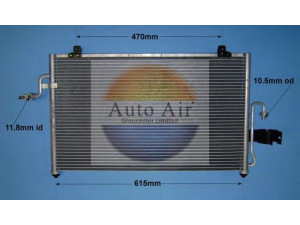 AUTO AIR GLOUCESTER 16-9764 kondensatorius, oro kondicionierius 
 Oro kondicionavimas -> Kondensatorius
96262800