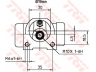 TRW BWD128 rato stabdžių cilindras 
 Stabdžių sistema -> Ratų cilindrai
0000000793435, 71738325, 793439