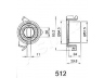 ASHIKA 45-05-512 įtempiklis, paskirstymo diržas 
 Diržinė pavara -> Paskirstymo diržas/komplektas -> Dirželio įtempiklis (įtempimo blokas)
MD 175 375, MD315265