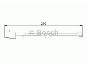 BOSCH 1 987 474 574 įspėjimo kontaktas, stabdžių trinkelių susidėvėjimas 
 Stabdžių sistema -> Susidėvėjimo indikatorius, stabdžių trinkelės
2992394, 42559616