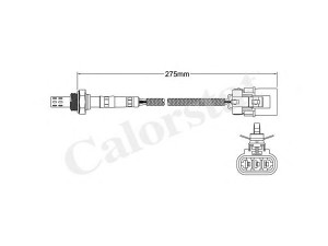 CALORSTAT by Vernet LS130004 lambda jutiklis 
 Variklis -> Variklio elektra
F4XA9F472A, F4XA9F472AA, F4XA9F472AB