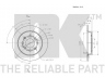 NK 202657 stabdžių diskas 
 Dviratė transporto priemonės -> Stabdžių sistema -> Stabdžių diskai / priedai
42510TF0000, 42510TG5H00