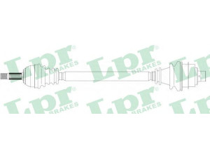 LPR DS39098 kardaninis velenas 
 Ratų pavara -> Kardaninis velenas
711106228, 7701349874, 7701349972