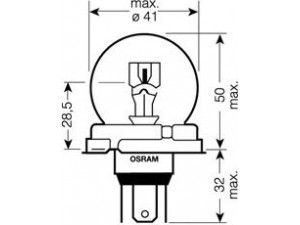 OSRAM 7952 lemputė, prožektorius; lemputė, priekinis žibintas; lemputė, priekinis žibintas; lemputė, prožektorius 
 Elektros įranga -> Pagalbiniai žibintai/dalys -> Prožektorius/dalys -> Lemputė, prožektorius