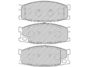 FERODO FVR1701 stabdžių trinkelių rinkinys, diskinis stabdys 
 Techninės priežiūros dalys -> Papildomas remontas
MC894589