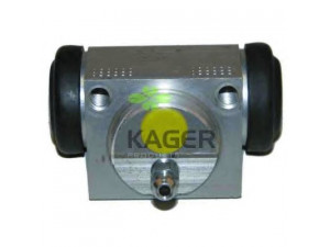 KAGER 39-4853 rato stabdžių cilindras 
 Stabdžių sistema -> Ratų cilindrai
77362463, 9948931, 77362463