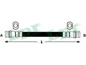 LPR 6T48072 stabdžių žarnelė 
 Stabdžių sistema -> Stabdžių žarnelės
MR129721