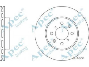 APEC braking DSK670 stabdžių diskas 
 Dviratė transporto priemonės -> Stabdžių sistema -> Stabdžių diskai / priedai
44400SK3E10, 45251SK3E00