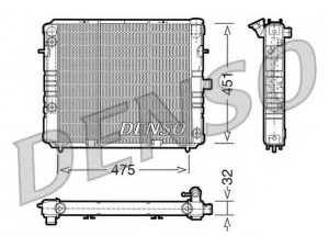 DENSO DRM20075 radiatorius, variklio aušinimas 
 Aušinimo sistema -> Radiatorius/alyvos aušintuvas -> Radiatorius/dalys
1302034, 1302034