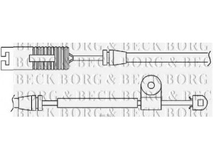 BORG & BECK BWL3027 įspėjimo kontaktas, stabdžių trinkelių susidėvėjimas 
 Stabdžių sistema -> Susidėvėjimo indikatorius, stabdžių trinkelės
34351165579