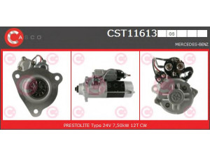 CASCO CST11613GS starteris 
 Elektros įranga -> Starterio sistema -> Starteris
0051515001, 0051516401, 0051517001