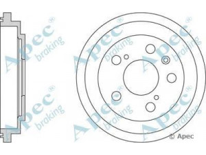 APEC braking DRM9963 stabdžių būgnas 
 Stabdžių sistema -> Būgninis stabdys -> Stabdžių būgnas
71742701, 4351179J00