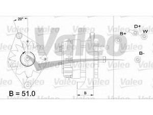 VALEO 436638 kintamosios srovės generatorius
873633, 873770