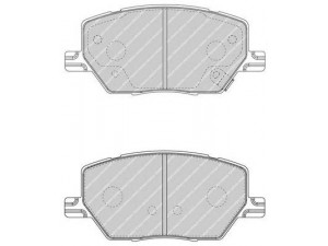 FERODO FDB4688 stabdžių trinkelių rinkinys, diskinis stabdys 
 Techninės priežiūros dalys -> Papildomas remontas
77367214