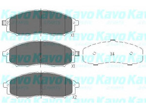 KAVO PARTS KBP-6518 stabdžių trinkelių rinkinys, diskinis stabdys 
 Techninės priežiūros dalys -> Papildomas remontas
410607Z025, 41060VK190, D1060VK100