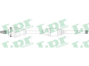 LPR DS16113 kardaninis velenas 
 Ratų pavara -> Kardaninis velenas
24969815, 32730L, 327305, 32730E