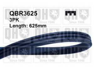 QUINTON HAZELL QBR3625 V formos rumbuoti diržai 
 Techninės priežiūros dalys -> Techninės priežiūros intervalai
1175001B00, 9936310630, 9936320630