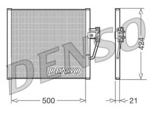 DENSO DCN05005 kondensatorius, oro kondicionierius 
 Oro kondicionavimas -> Kondensatorius
64538378438, 64538378438