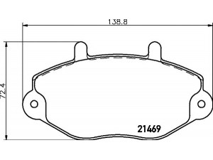 HELLA PAGID 8DB 355 019-381 stabdžių trinkelių rinkinys, diskinis stabdys 
 Techninės priežiūros dalys -> Papildomas remontas
1074972, 1134159, 1301592