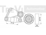 TREVI AUTOMOTIVE TA1208 diržo įtempiklis, V formos rumbuotas diržas 
 Diržinė pavara -> V formos rumbuotas diržas/komplektas -> Dirželio įtempiklis (įtempimo blokas)
11281717387