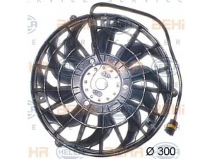 HELLA 8EW 009 157-311 ventiliatorius, radiatoriaus 
 Aušinimo sistema -> Radiatoriaus ventiliatorius
13 41 200, 13 41 360, 18 45 042
