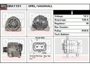 DELCO REMY DRA1151 kintamosios srovės generatorius 
 Elektros įranga -> Kint. sr. generatorius/dalys -> Kintamosios srovės generatorius
13229984