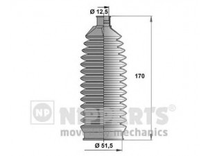 NIPPARTS N2844010 gofruotoji membrana, vairavimas 
 Vairavimas -> Gofruotoji membrana/sandarinimai
53534-SMG-E01