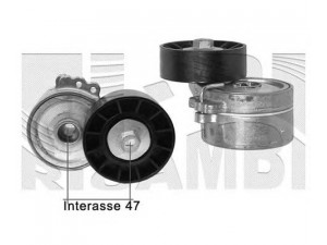 KM International FI12580 diržo įtempiklis, V formos rumbuotas diržas 
 Diržinė pavara -> V formos rumbuotas diržas/komplektas -> Dirželio įtempiklis (įtempimo blokas)
9650542580, 1253954, 1310771, 1318336