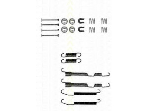 TRISCAN 8105 422580 priedų komplektas, stabdžių trinkelės 
 Stabdžių sistema -> Būgninis stabdys -> Dalys/priedai