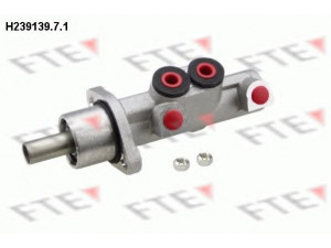 FTE H239139.7.1 pagrindinis cilindras, stabdžiai 
 Stabdžių sistema -> Pagrindinis stabdžių cilindras
60 25 371 613, 77 01 206 922