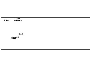 WALKER CIH00470 išmetimo sistema 
 Išmetimo sistema -> Išmetimo sistema, visa