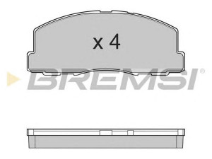BREMSI BP2299 stabdžių trinkelių rinkinys, diskinis stabdys 
 Techninės priežiūros dalys -> Papildomas remontas
MB407430, MB534483, MB587054, MB162522